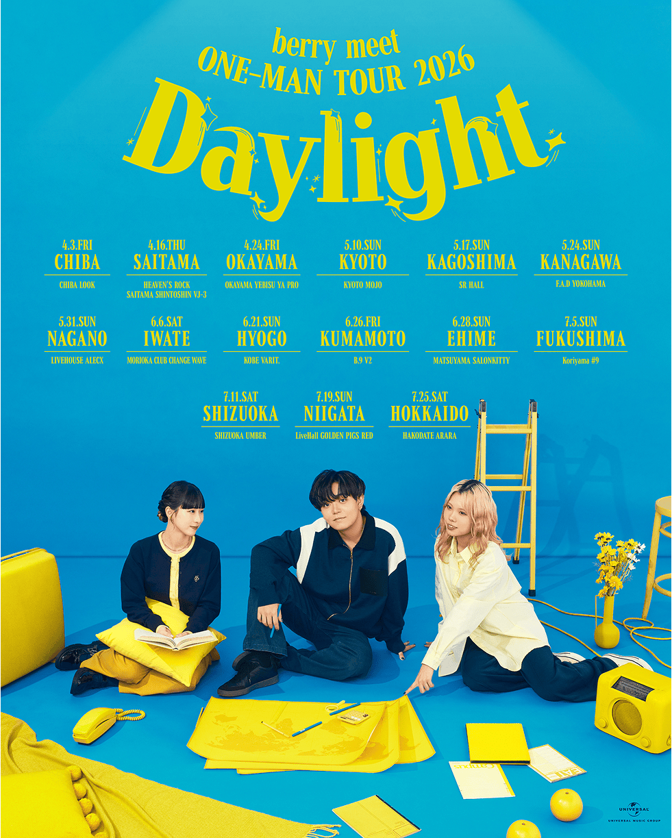 berry meet ONE-MAN TOUR 2026 Daylight