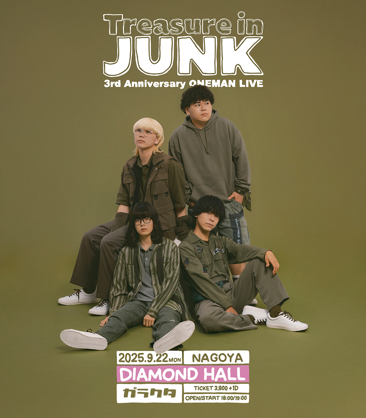 Treasure in JUNK 3rd Anniversary ONEMAN LIVE