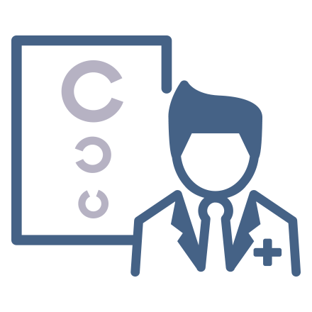 眼科医による処方