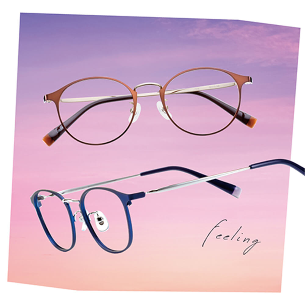 7377 / COL.3 BLU　7378 / COL.2 BRN