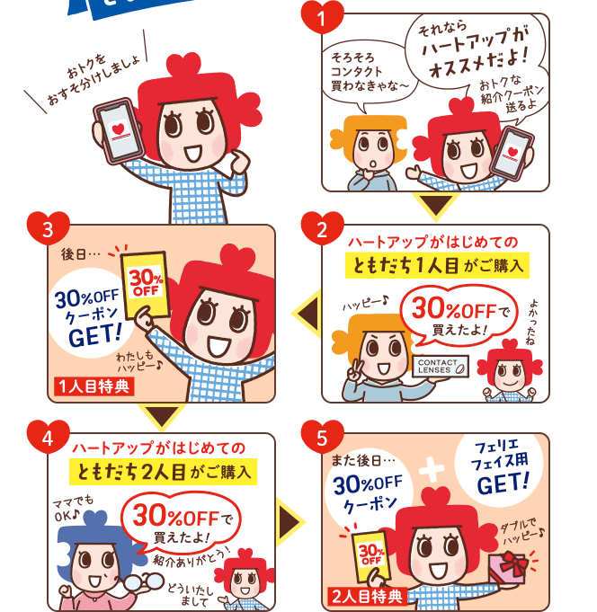 ともだち割で“つながる”ハッピー♪