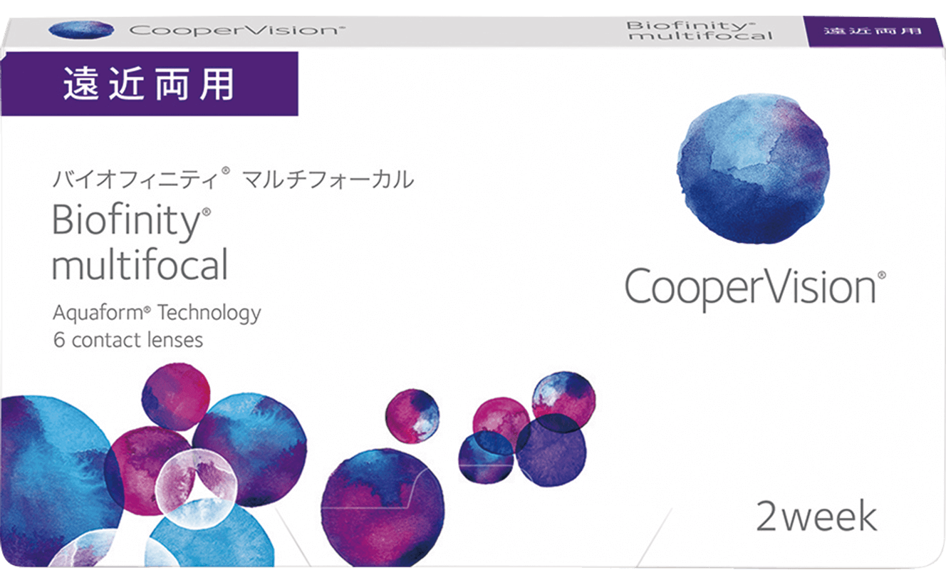 写真：クーパービジョン バイオフィニティ マルチフォーカル