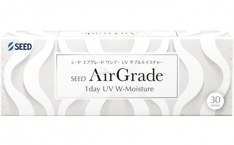 写真：シード AirGrade 1day UV W-Moisture